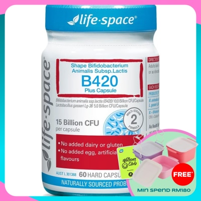 LIFE SPACE Shape B420 Probiotic 60 capsules