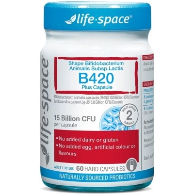 LIFE SPACE Shape B420 Probiotic 60 capsules