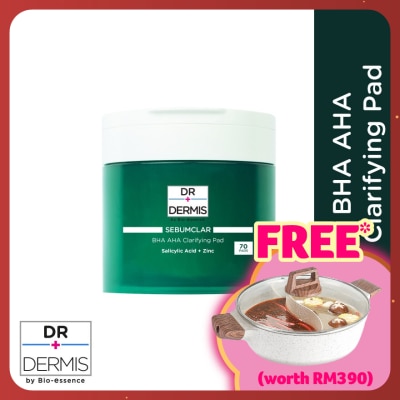 DR. DERMIS Sebumclar BHA AHA Clarifying Pad 70s