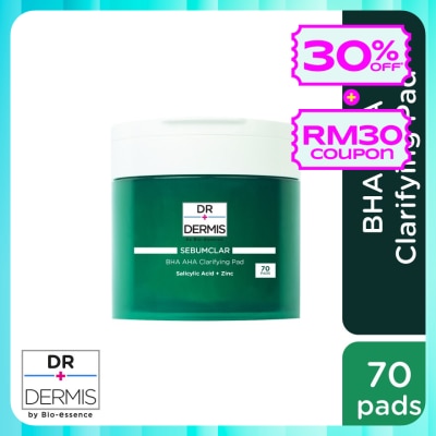 DR. DERMIS Sebumclar BHA AHA Clarifying Pad 70s