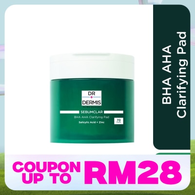 DR. DERMIS Sebumclar BHA AHA Clarifying Pad 70s