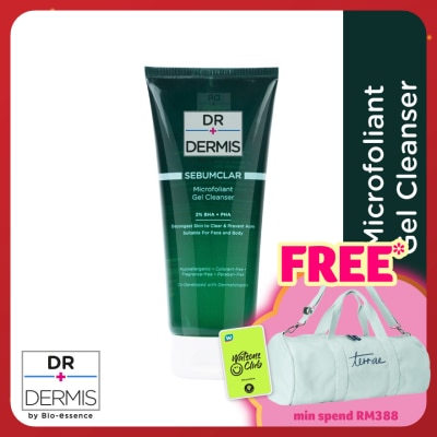 DR. DERMIS Sebumclar Microfoliant Gel Cleanser 200ml