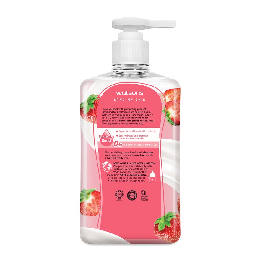 Strawberry & Youghurt Scented Cream Hand Wash Set