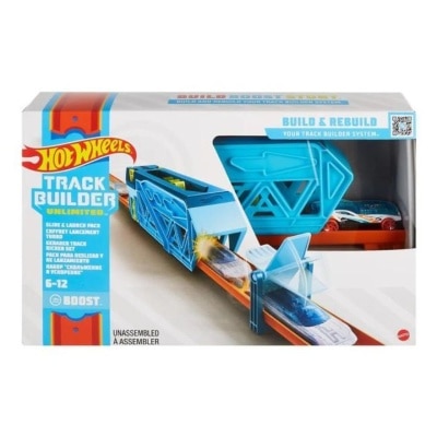 HOT WHEELS Track Builder Trackset - Slide & Launch Track