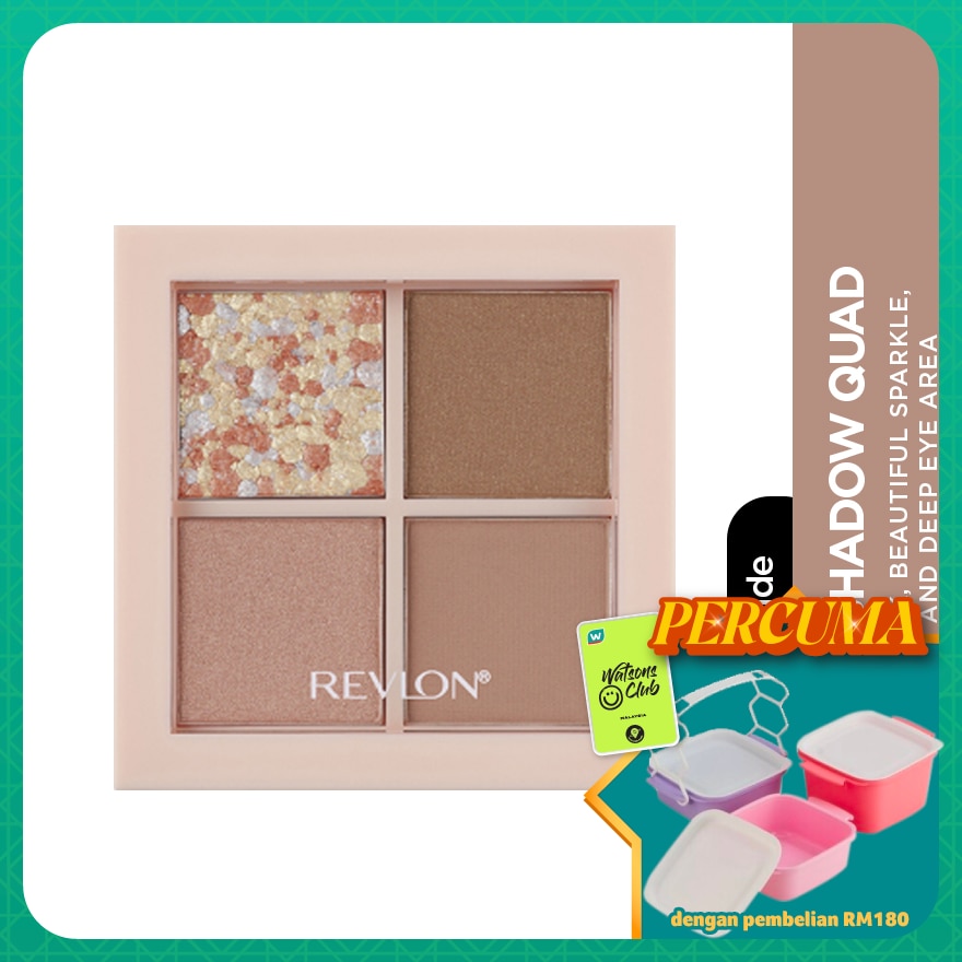 Dazzle Eyeshadow Quad 008 Cashmere Nude