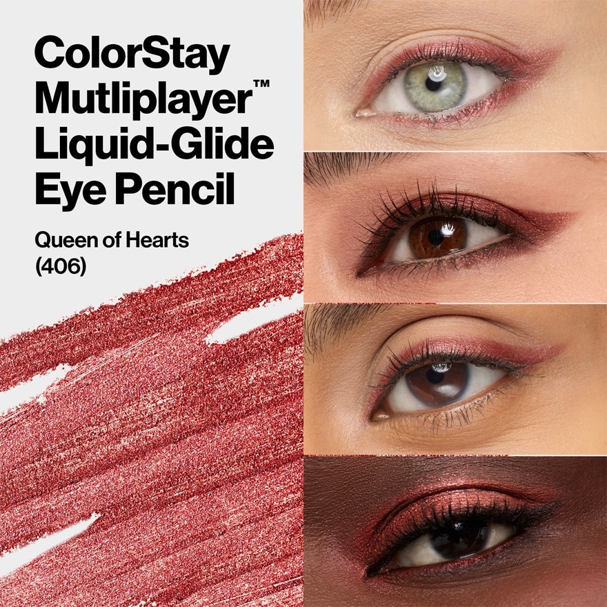 Colorstay Multiplayer Liquid Glide Eye Pencil 406 Queen of Hearts