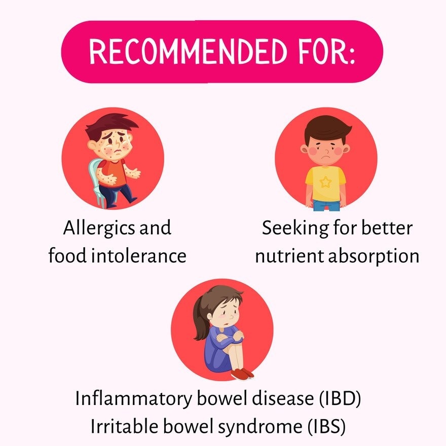 MIWACARE Probiotics+ 4 Strain-specific Probiotics & 1 Prebiotic Kids Age 1 & Above (1 Box x 10 Sachets)