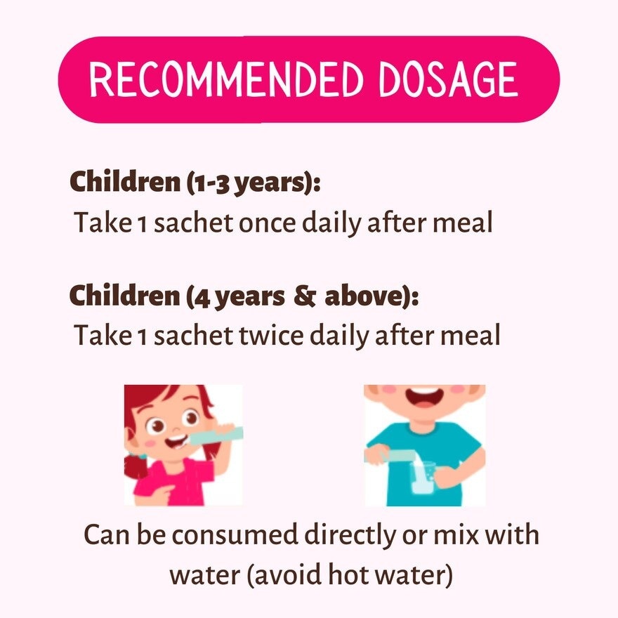 MIWACARE Probiotics+ 4 Strain-specific Probiotics & 1 Prebiotic Kids Age 1 & Above (1 Box x 10 Sachets)