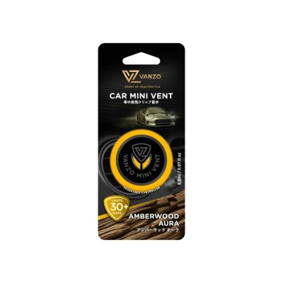 VANZO - Car Mini Vent Perfume 2ml Amberwood Aura