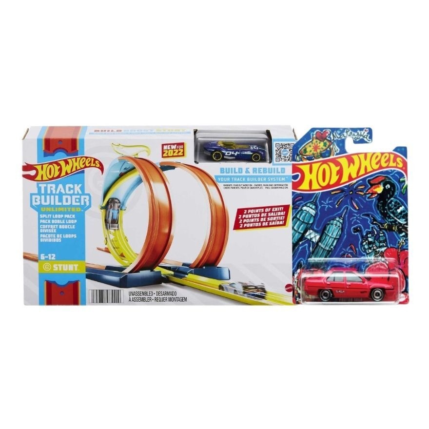 Track Builder Trackset - Split Loop Track and Proton Saga Special Edition Bundle