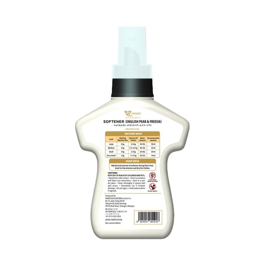 Softener English Pear & Freesia 600ml