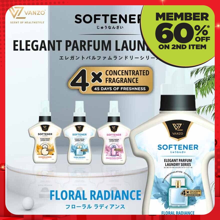 Softener Floral Radiance 600ml