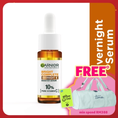 GARNIER Bright Complete Overnight Serum 15ml