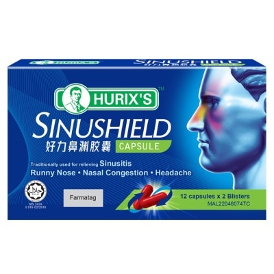 HURIX'S Sinushield Capsule 24's