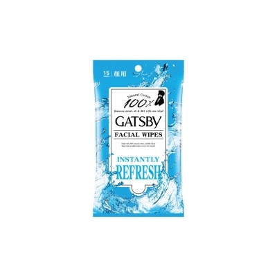 GATSBY Facial Wipes Instantly Refresh 15s