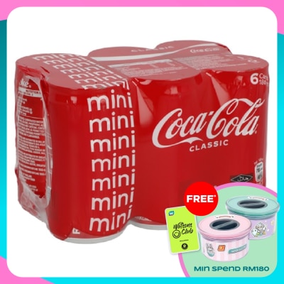 COCA-COLA Mini Klassik 6x180ml