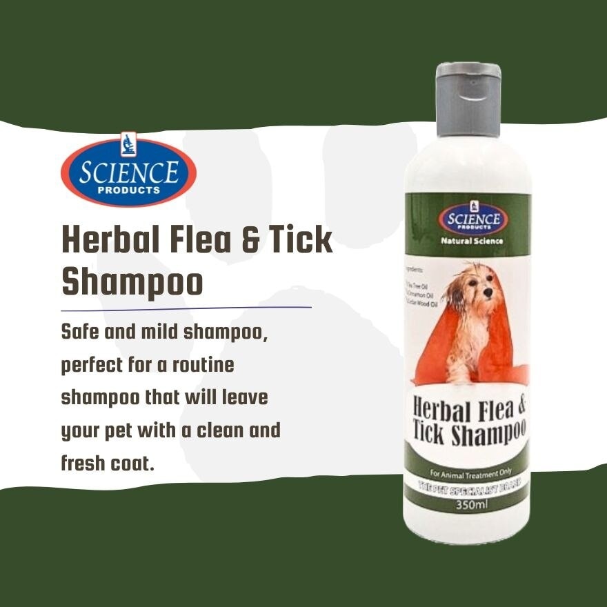 As Herbal Flea And Tick Shampoo 350ml