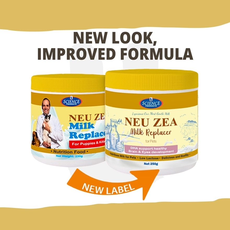 Milk Replacer For Puppies And Kittens 250g