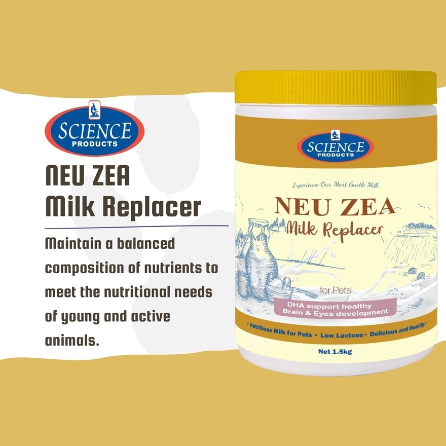 Neu Zea Milk Replacer For Puppies And Kittens 1.5KG