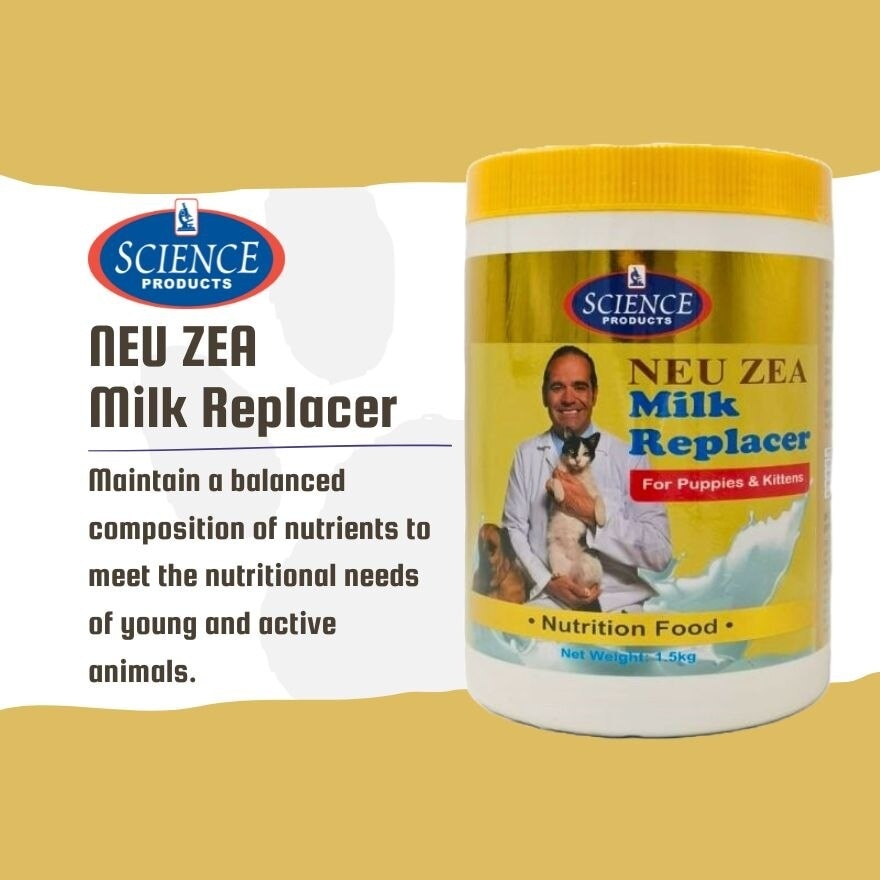 Neu Zea Milk Replacer For Puppies And Kittens 1.5KG