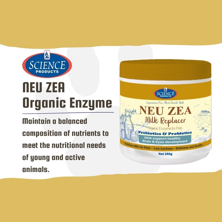 Neu Zea Organic Probiotics And Prebiotics 250G