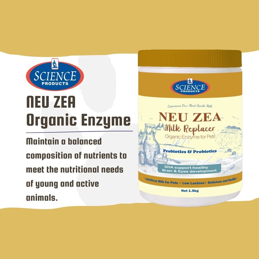Neu Zea Organic Probiotics And Prebiotics 1.5KG
