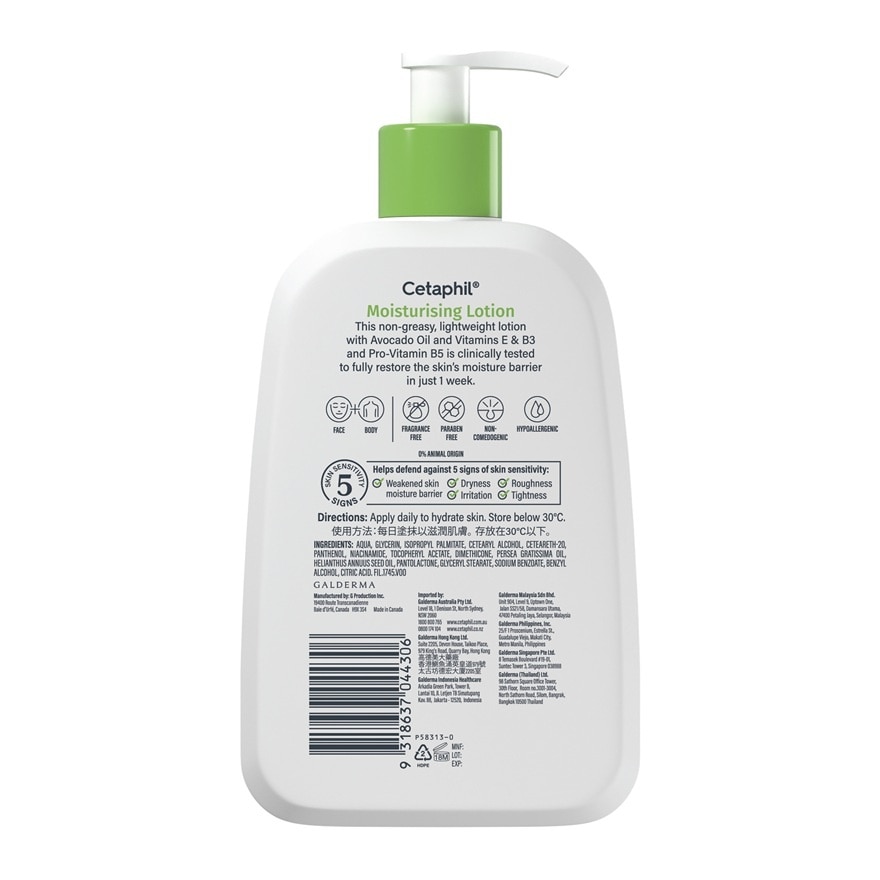 Moisturizing Lotion For Face & Body 236ml