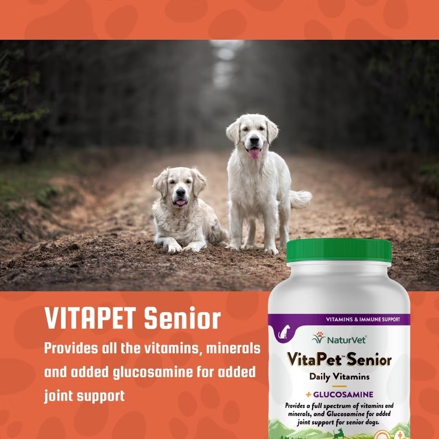 Vitapet Adult Daily Vitamins With Glucosamine Chewable Tablets 180s