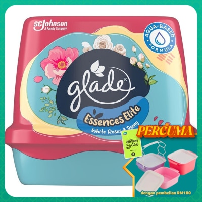 GLADE - Glade Essences Elite White Rose & Peony 180gm