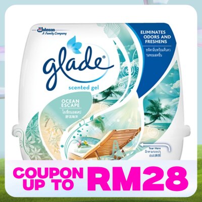 GLADE Glade Scented Gel Ocean Escape 180gm