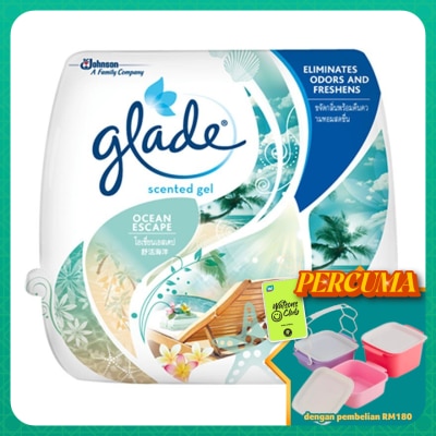 GLADE - Glade Scented Gel Ocean Escape 180gm
