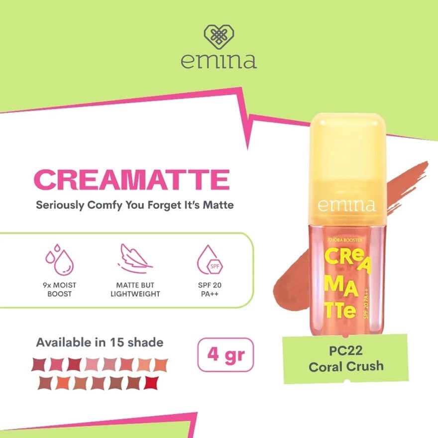Creamatte PC22 Coral Crush