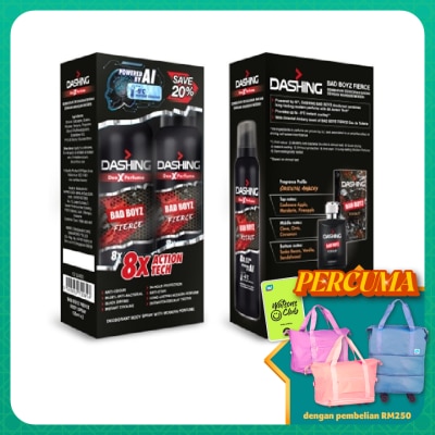 DASHING - Bad Boyz Deodorant Spray Fierce 2x125ml