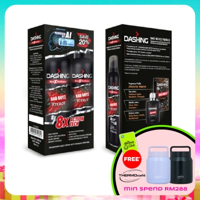 DASHING - Bad Boyz Deodorant Spray Fierce 2x125ml