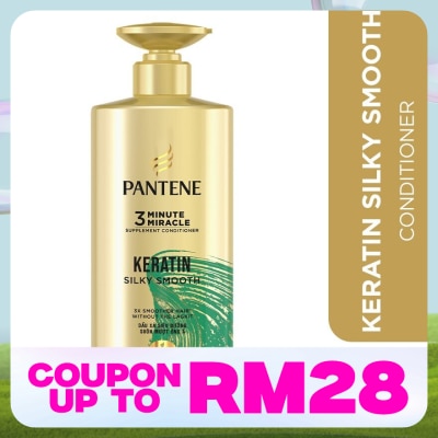 PANTENE 3mm Keratin Smooth Conditioner 480ml