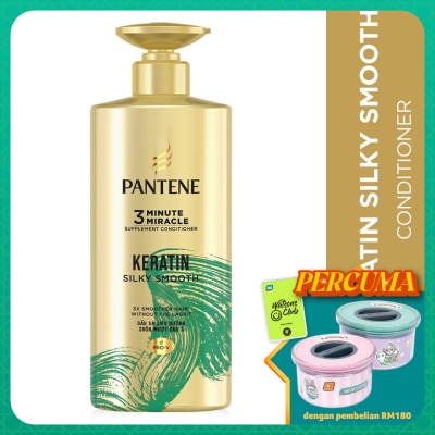 PANTENE 3mm Keratin Smooth Conditioner 480ml