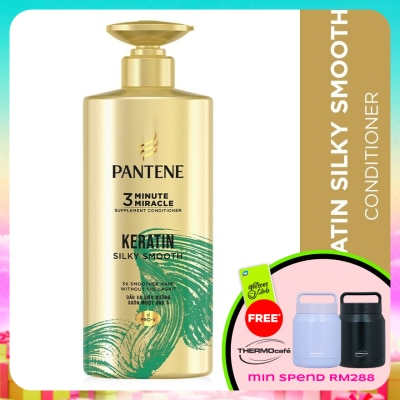 PANTENE - 3mm Keratin Smooth Conditioner 480ml