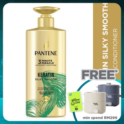 PANTENE 3mm Keratin Smooth Conditioner 480ml