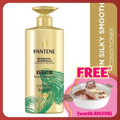 PANTENE 3mm Keratin Smooth Conditioner 480ml