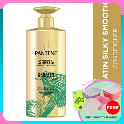 PANTENE 3mm Keratin Smooth Conditioner 480ml