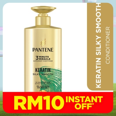 PANTENE 3mm Keratin Smooth Conditioner 480ml