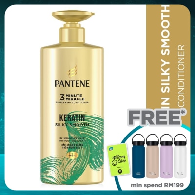 PANTENE 3mm Keratin Smooth Conditioner 480ml