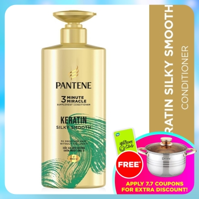 PANTENE - 3mm Keratin Smooth Conditioner 480ml