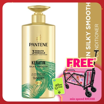 PANTENE 3mm Keratin Smooth Conditioner 480ml