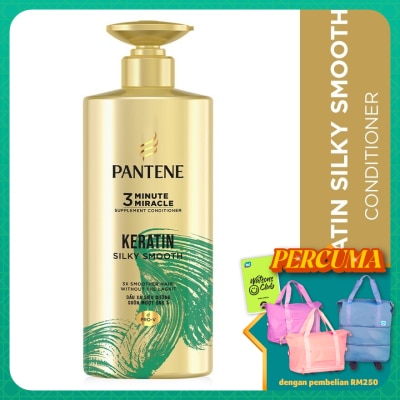 PANTENE - 3mm Keratin Smooth Conditioner 480ml