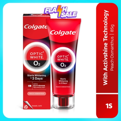 COLGATE - Optic White O2 Peach Osmanthus Toothpaste 85g image