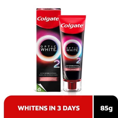 COLGATE Optic White O2 Peach Osmanthus Toothpaste 85g