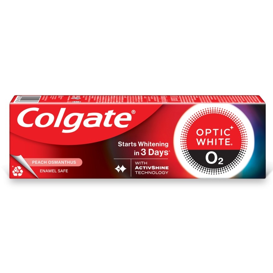Optic White O2 Peach Osmanthus Toothpaste 85g image