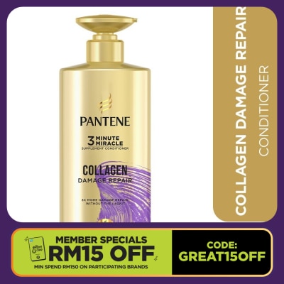 PANTENE 3mm Collagen Repair Conditioner 480ml