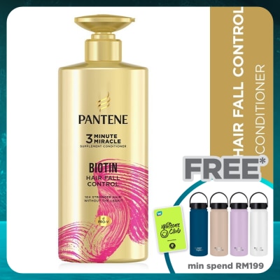 PANTENE 3mm Biotin Strength Conditioner 480ml